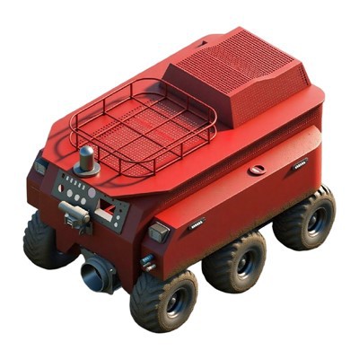 Amfibijos specialios paskirties robotas